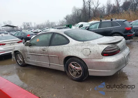 2002 Pontiac Grand Prix Gtp z USA, uszkodzony, nr VIN 1G2WR12152F208035